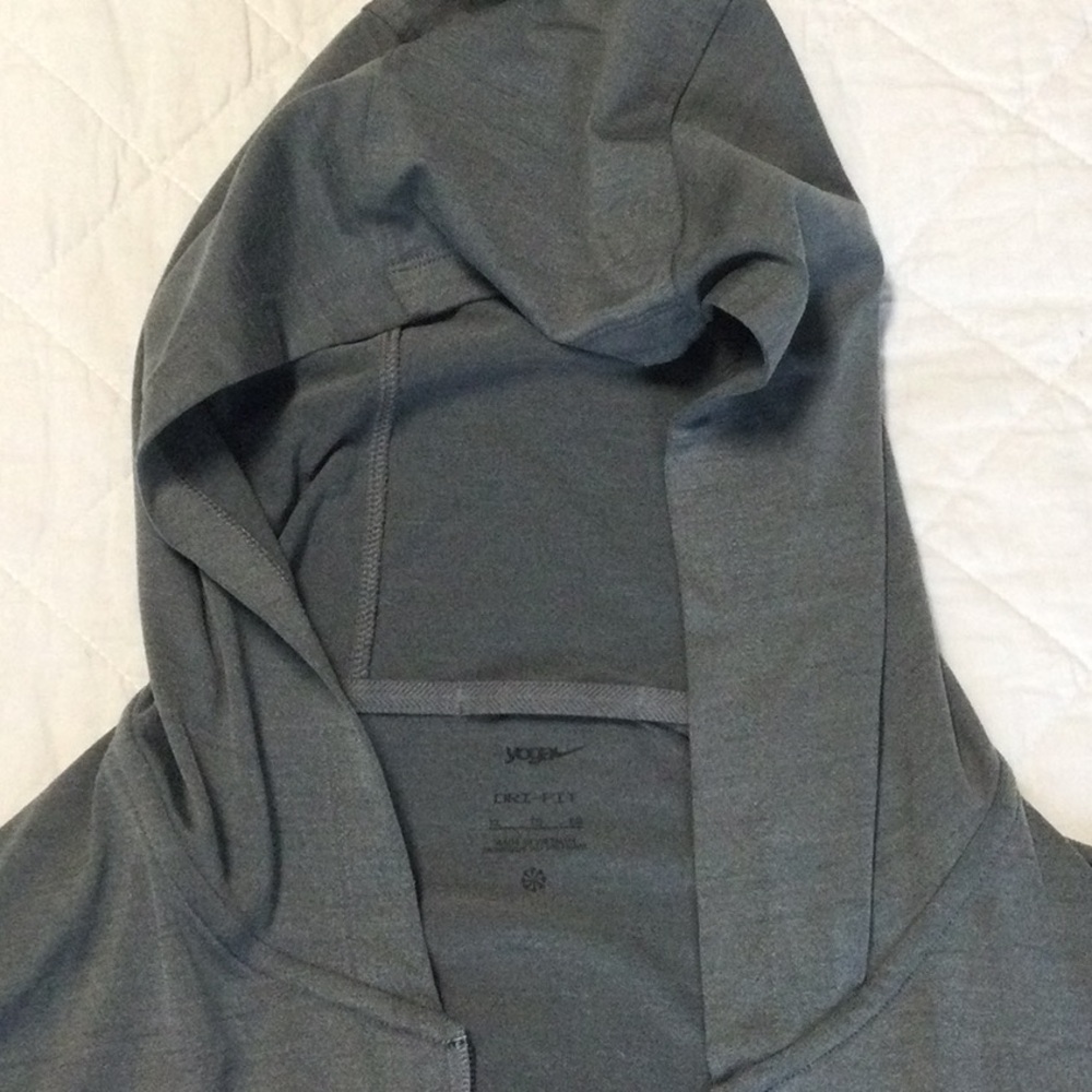 Nike Gray Yoga Performance Hoodie